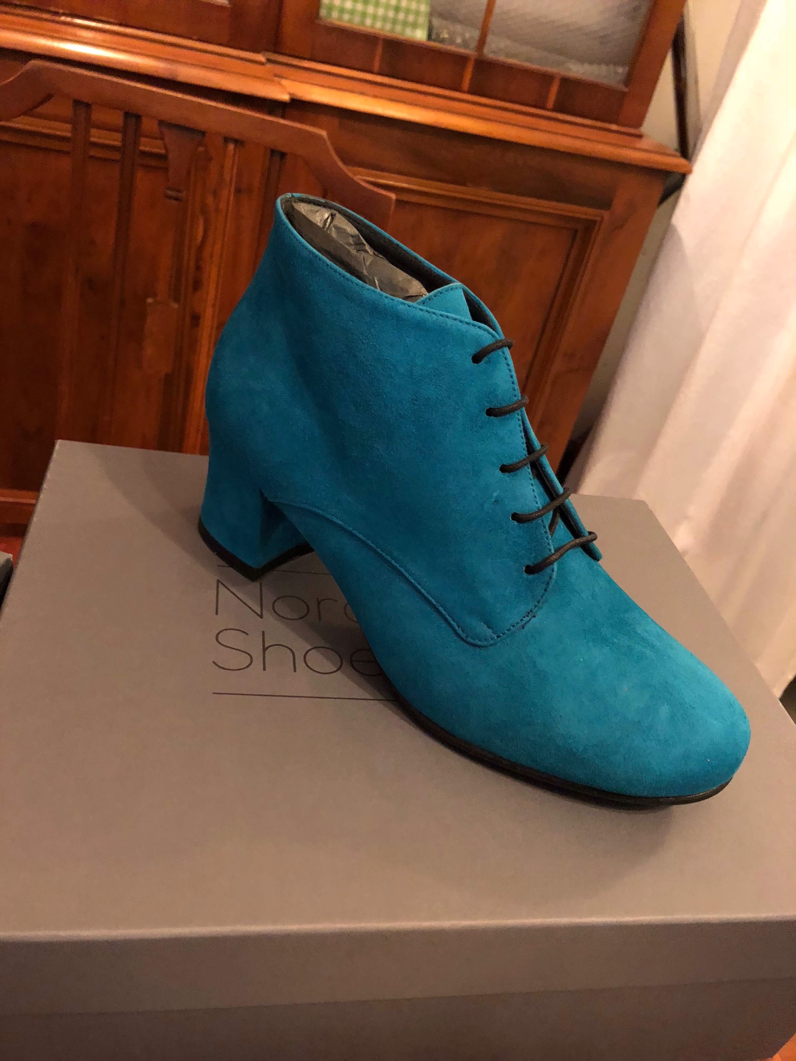 Känga Frida nr 14 Teal från Nordic Shoe People – Coola Tanten Känga Frida nr 14 Teal från Nordic Shoe People – Coola Tanten